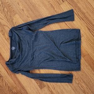 Mossimo gray cowl neck long sleeve tee